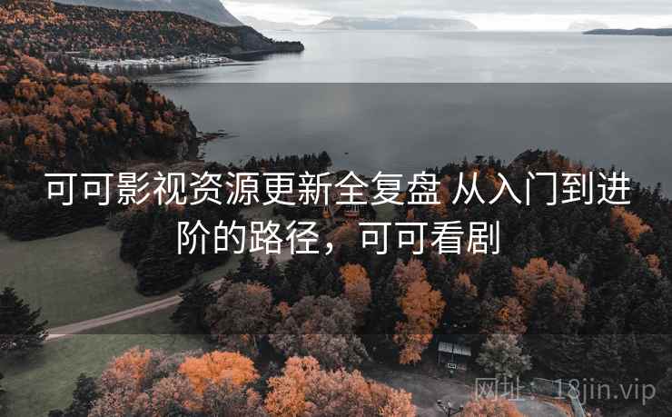 可可影视资源更新全复盘 从入门到进阶的路径，可可看剧