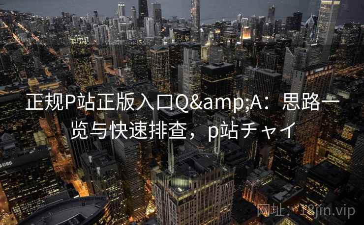 正规P站正版入口Q&A：思路一览与快速排查，p站チャイ