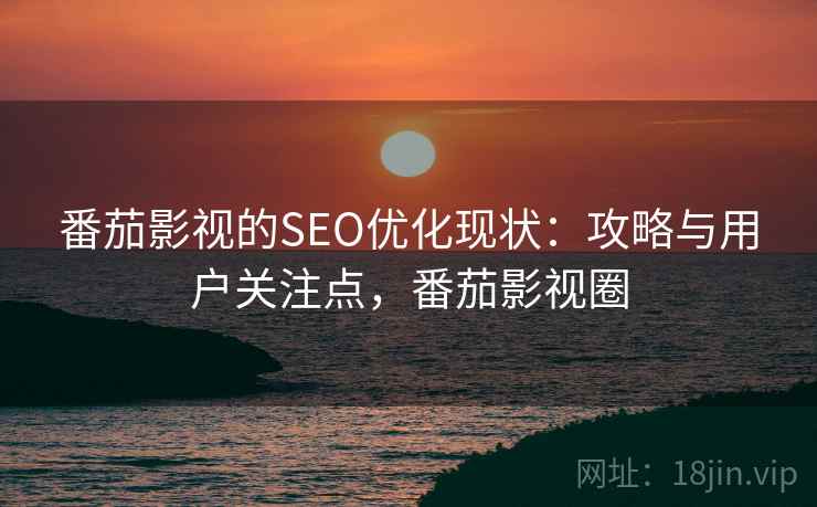 番茄影视的SEO优化现状：攻略与用户关注点，番茄影视圈